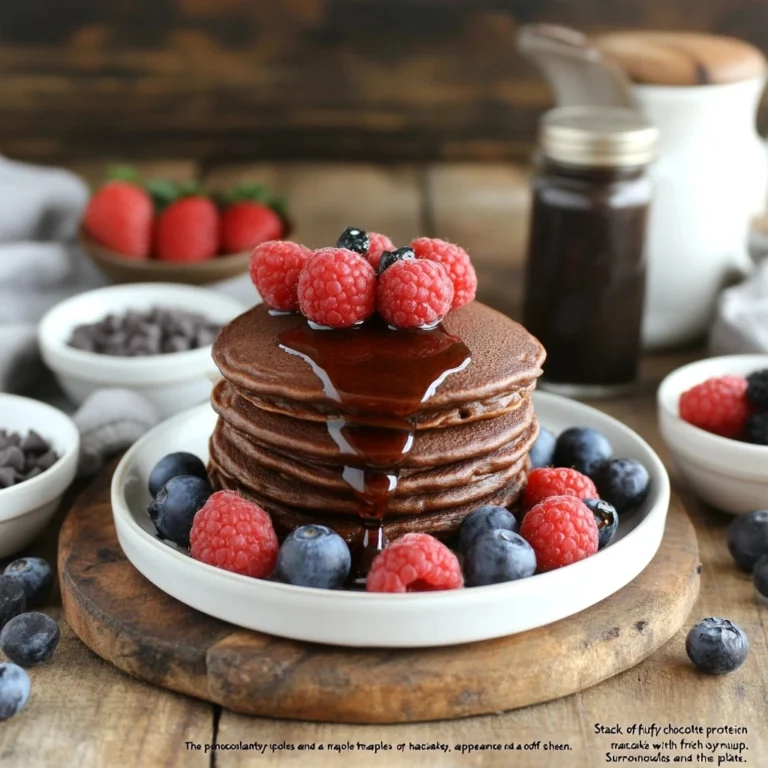Chocolate Protein Pancakes: Delicious, Healthy, and Easy to Make at Home